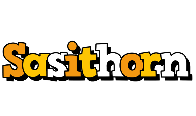 Sasithorn cartoon logo