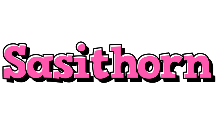 Sasithorn girlish logo
