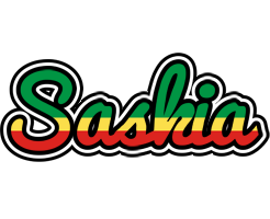 Saskia african logo