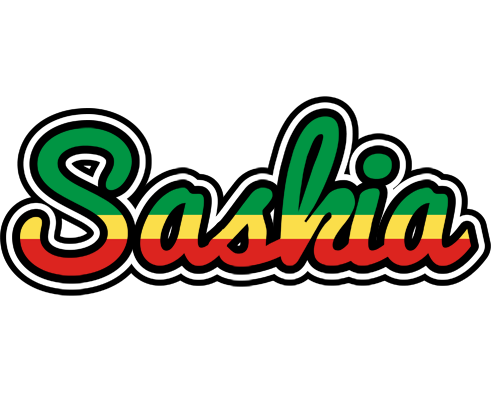 Saskia african logo