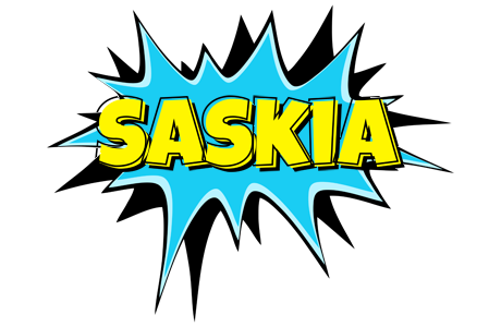 Saskia amazing logo