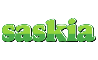 Saskia apple logo