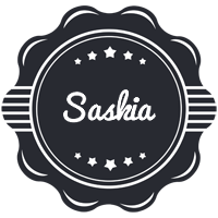 Saskia badge logo