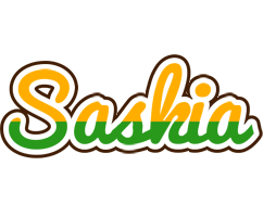 Saskia banana logo