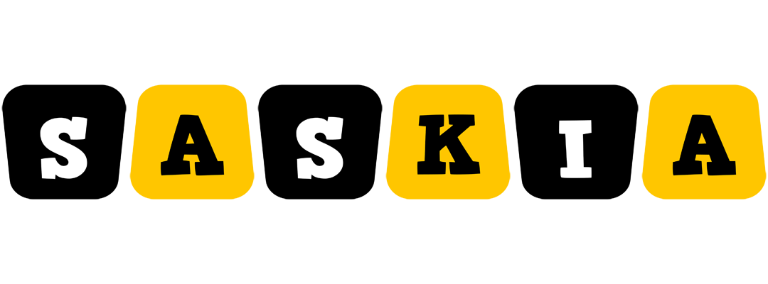 Saskia boots logo