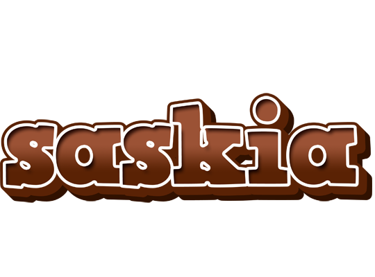 Saskia brownie logo