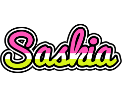 Saskia candies logo