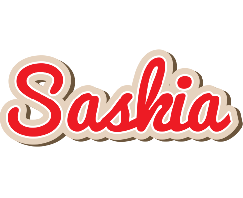 Saskia chocolate logo