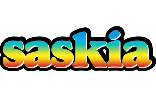 Saskia color logo