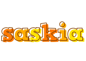 Saskia desert logo