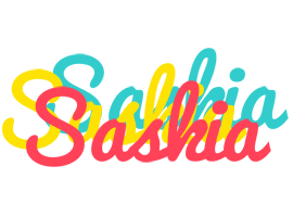 Saskia disco logo