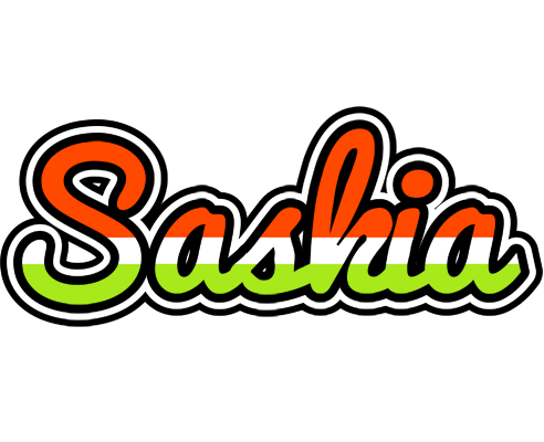 Saskia exotic logo