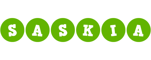 Saskia games logo