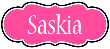 Saskia invitation logo