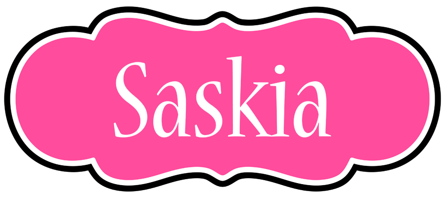 Saskia invitation logo