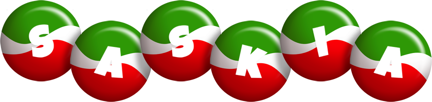 Saskia italy logo
