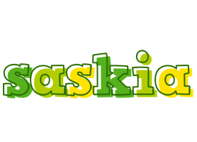 Saskia juice logo