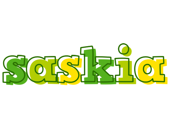 Saskia juice logo