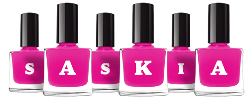 Saskia nails logo