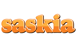 Saskia orange logo