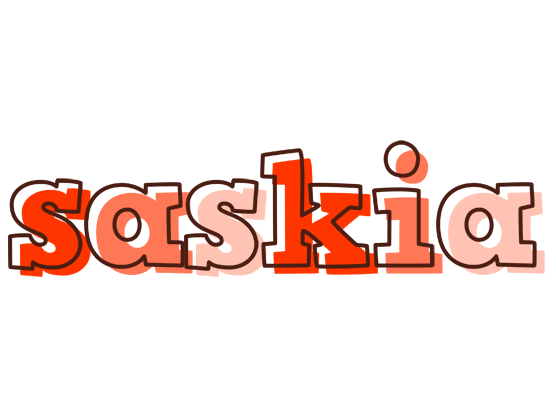 Saskia paint logo