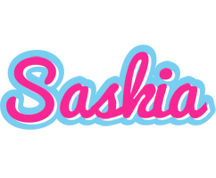 Saskia popstar logo