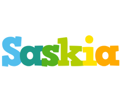 Saskia rainbows logo