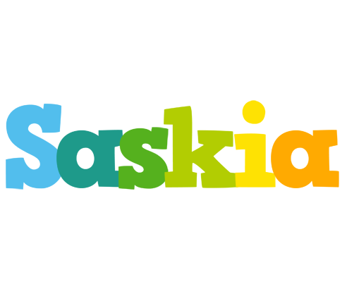 Saskia rainbows logo