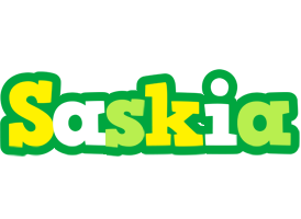 Saskia soccer logo