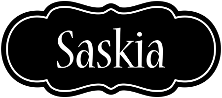 Saskia welcome logo