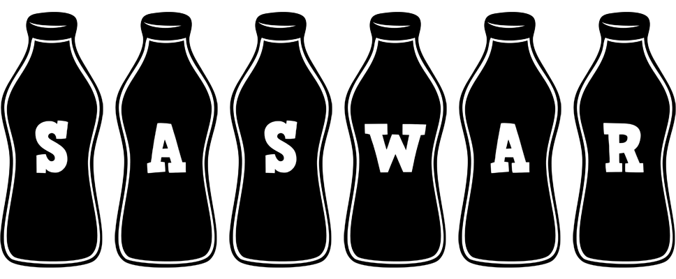 Saswar bottle logo