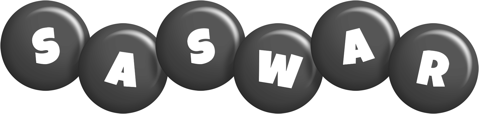 Saswar candy-black logo