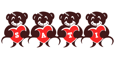 Sati bear logo