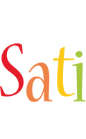 Sati birthday logo