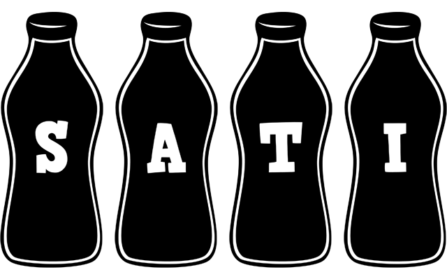Sati bottle logo
