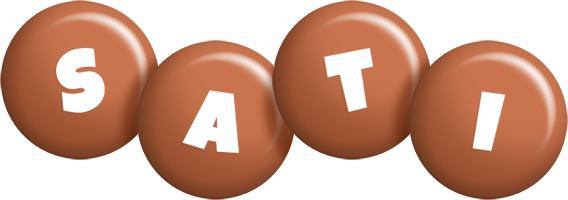Sati candy-brown logo