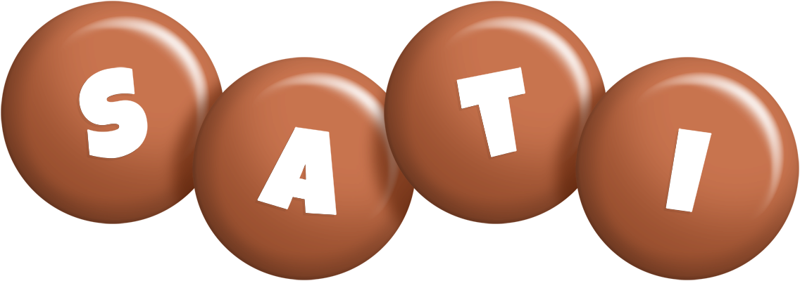 Sati candy-brown logo