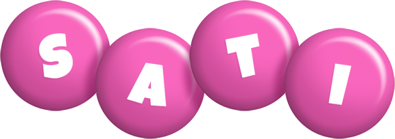 Sati candy-pink logo