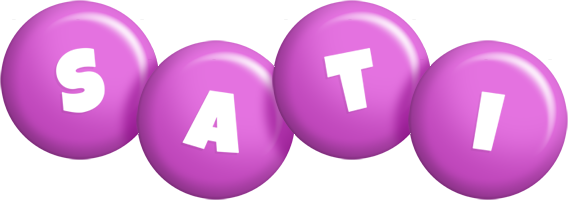 Sati candy-purple logo