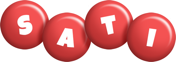 Sati candy-red logo