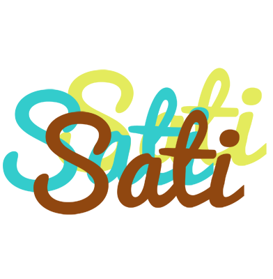 Sati cupcake logo
