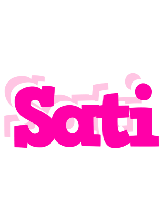 Sati dancing logo