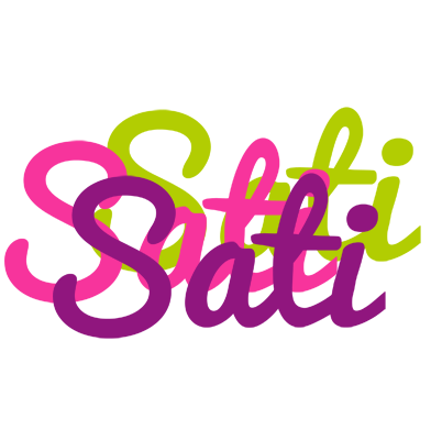 Sati flowers logo