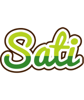 Sati golfing logo