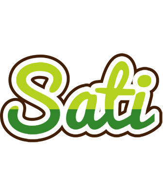 Sati golfing logo