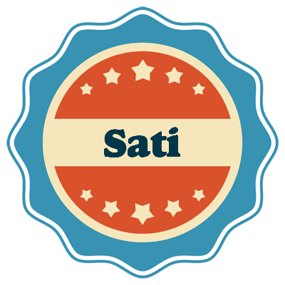 Sati labels logo