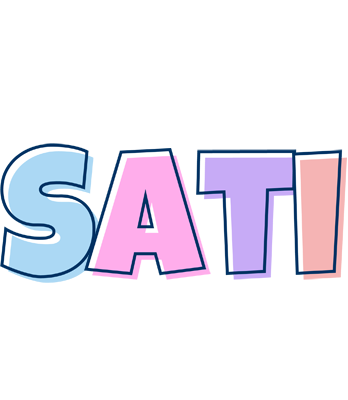 Sati pastel logo