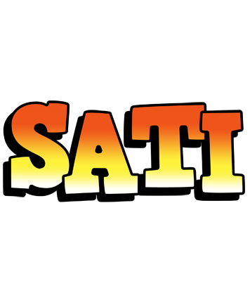 Sati sunset logo