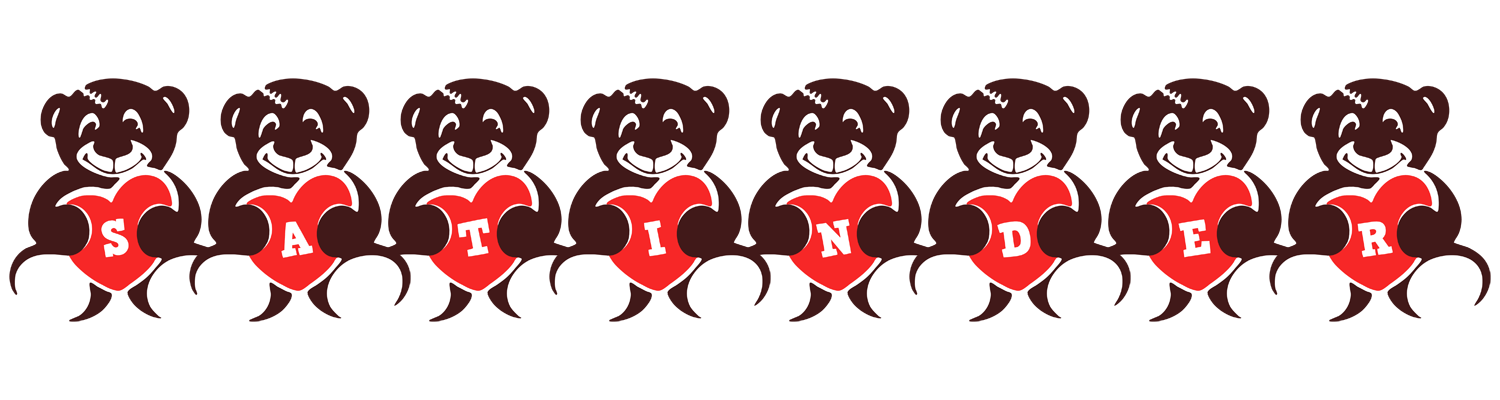 Satinder bear logo