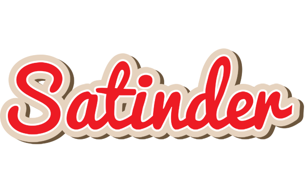 Satinder chocolate logo